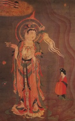 Chenrayzig leading devotee to Pure realms