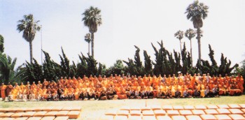 A group picture of all the Dharma Masters