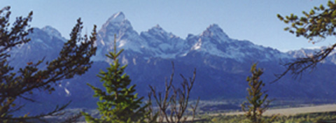 This is The Grand Tetons in Wyoming